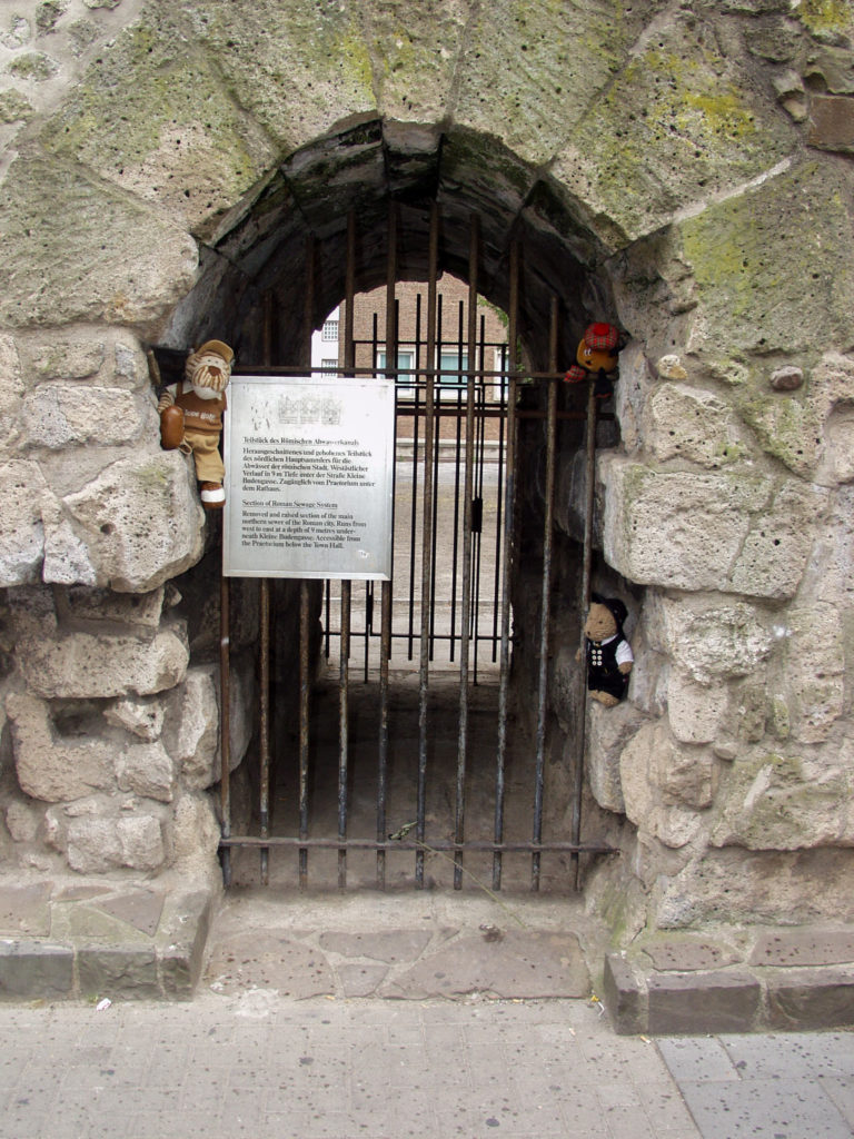 Römische Wasserleitung in Köln