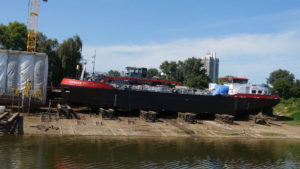 Werft im Mülheimer Hafen